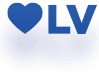 an i heart lv logo