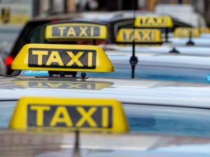 Taxis in Las Vegas