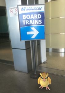 Pokémon Boards Las Vegas Monorail 