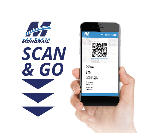 scan & go mobile tickets las vegas monorail