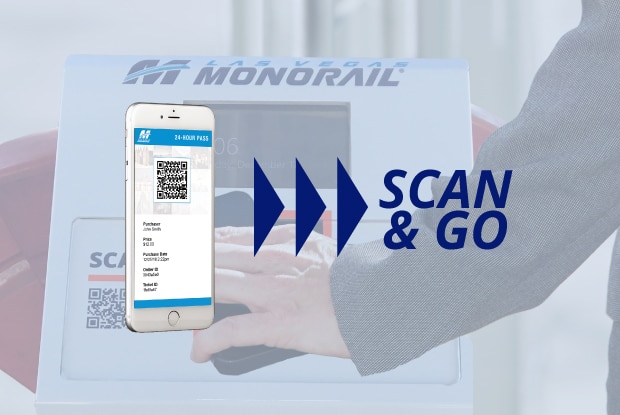 Las Vegas Monorail Scan & Go