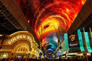 Viva Vision Light Show at Fremont Street Experience Las Vegas