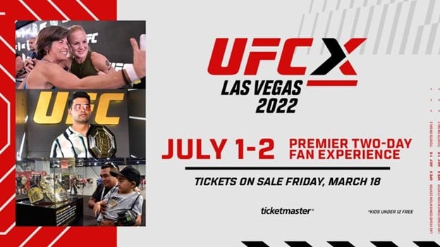 UFC X Las Vegas 2022 Event Details
