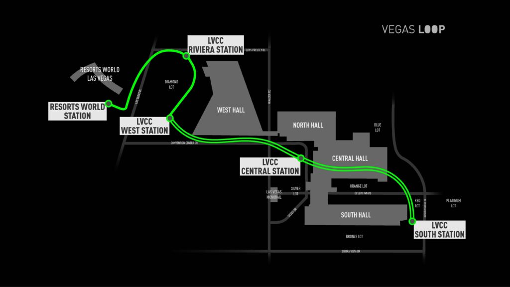 Taking a Ride in the Vegas Loop (Tesla Tunnel) 