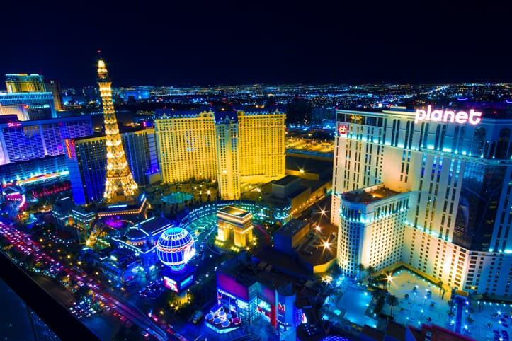 Las Vegas Strip at night