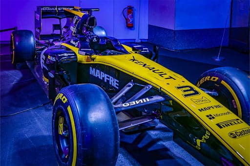 A Formula 1 racecar.