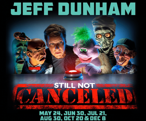 15 off Jeff Dunham Las Vegas Monorail
