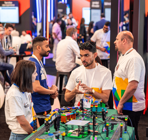 Attendees At A Previous Google Cloud Next Event. 