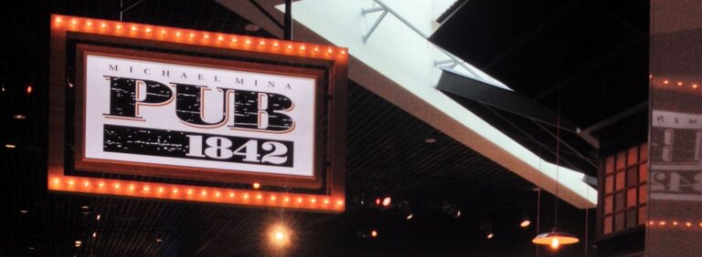 Michael mina pub sign