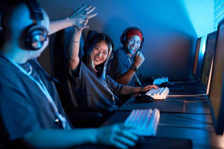gamers at las vegas evo