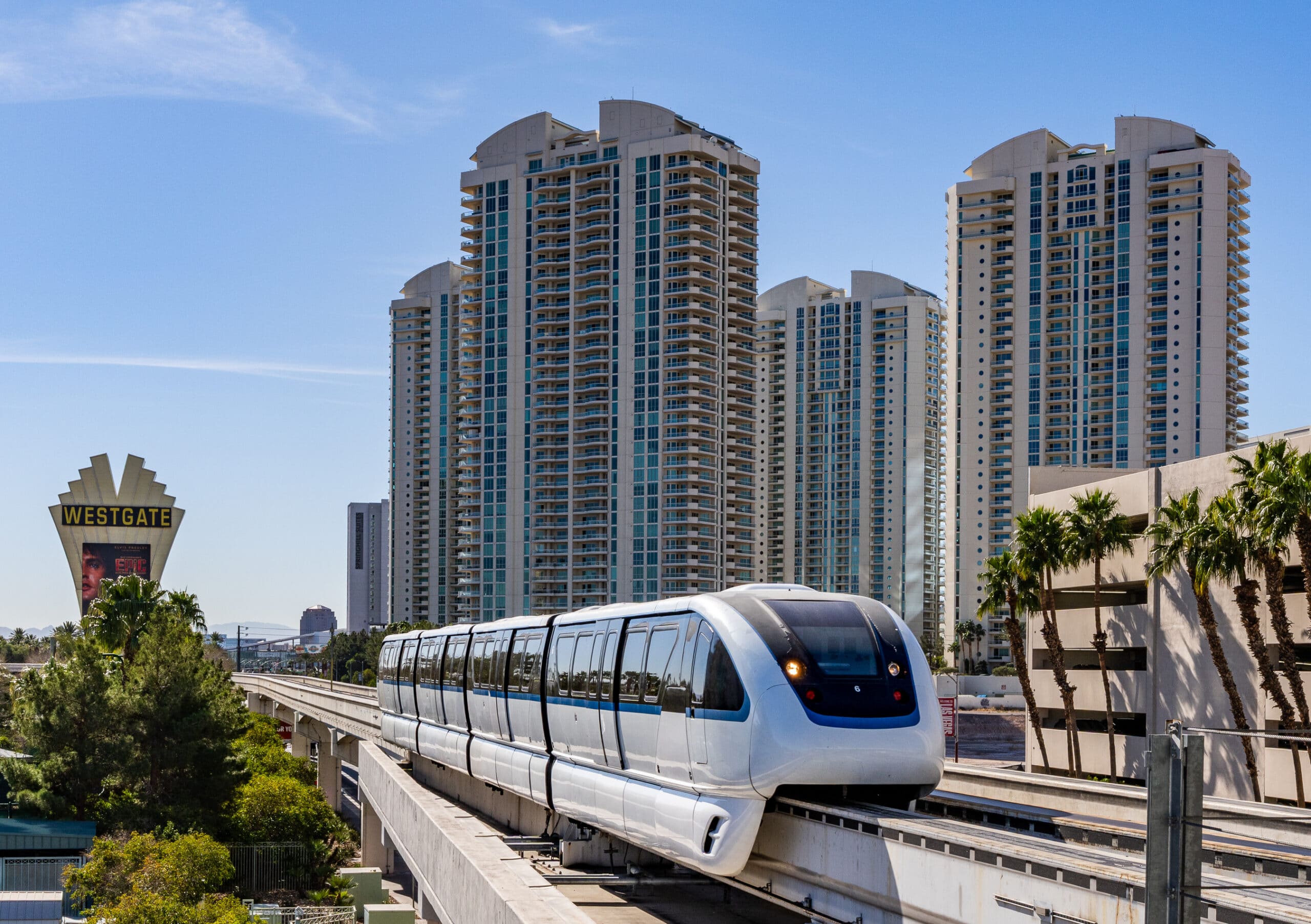 LV Monorail Sahara station